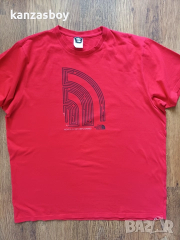 the north face - страхотна мъжка тениска XL, снимка 3 - Тениски - 51883777