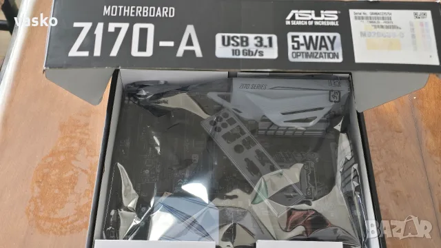 Asus Z170-A + Intel I7 6700k, снимка 2 - Дънни платки - 56243661