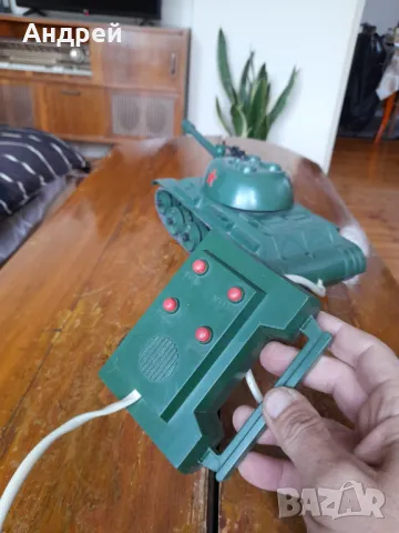 Стара детска играчка танк, снимка 8 - Други ценни предмети - 48337260