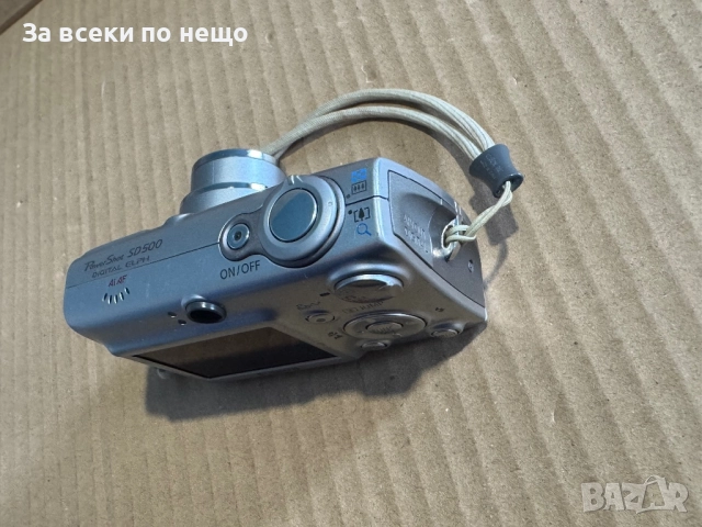 ЗА ЧАСТИ! Цифров фотоапарат Canon PowerShot SD500 DIGITAL ELPH, снимка 6 - Фотоапарати - 52667131