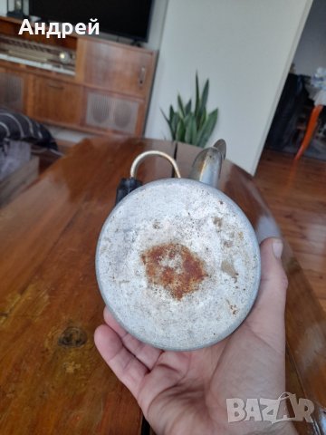 Стар алуминиев чайник #11, снимка 6 - Антикварни и старинни предмети - 38648614