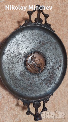 ЧУГУНЕН СЪД ОТ ZIMMERMANN VERLAG BEI HANAU ОКОЛО 1860 Г