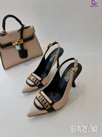 обувки на ток burberry , снимка 4 - Дамски ежедневни обувки - 50996585