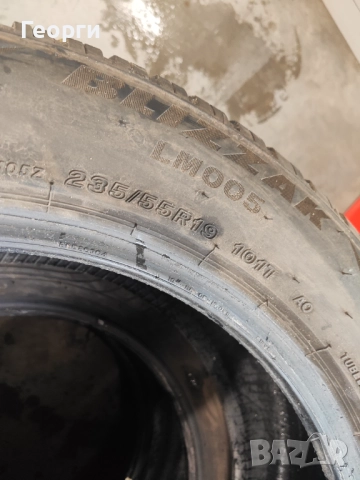 4бр. зимни гуми 235/55/19-255/50/19 Brodgestone спорт пакет, снимка 4 - Гуми и джанти - 52776890