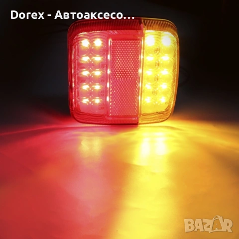 Безжични LED стопове 12-24V за ремарке и каравана, снимка 2 - Аксесоари и консумативи - 53826035