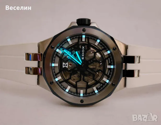 Edox delfin mecano, снимка 3 - Мъжки - 56045895