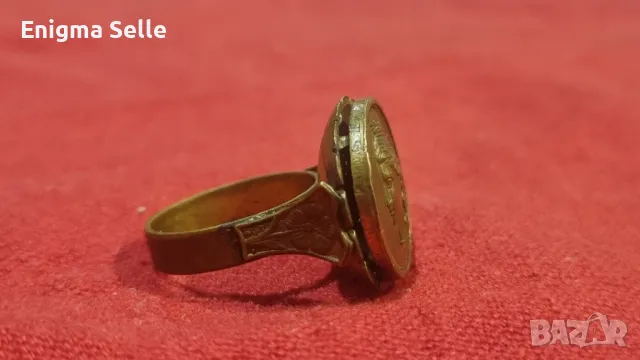 Бронзов пръстен София Сердика , снимка 2 - Антикварни и старинни предмети - 49733283