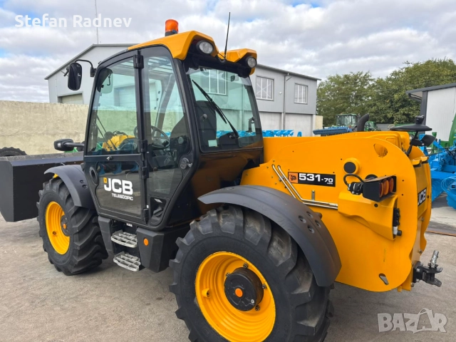 Телескопичен товарач JCB 531-70 agri - лизинг, снимка 3 - Селскостопанска техника - 51820076