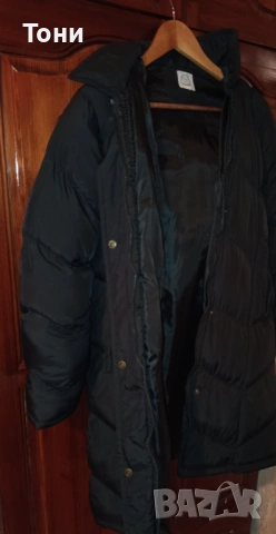 Ново Дамско Зимно Яке с Качулка с Пух XL 