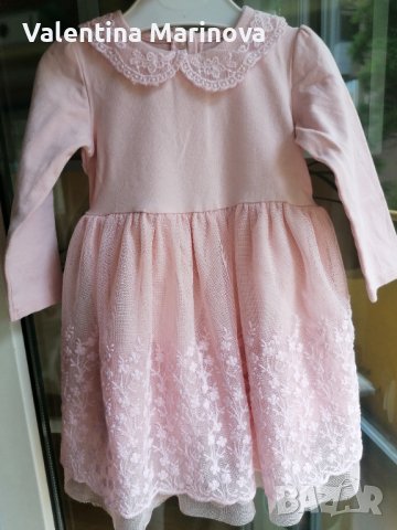 Детски дрешки за момиченце, рокли, блузки, снимка 7 - Бебешки рокли - 41756144