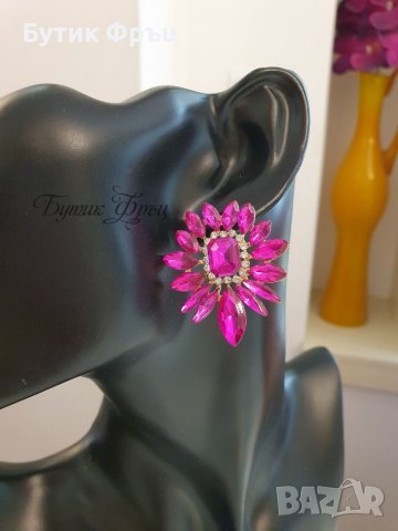 Обеци Клара , снимка 2 - Обеци - 40016613