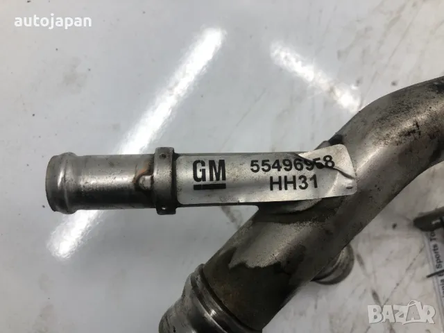 Тръба водна помпа Opel Insignia B 2.0 CDTi B20DTH 2018 170hp 55496958, снимка 2 - Части - 48111430