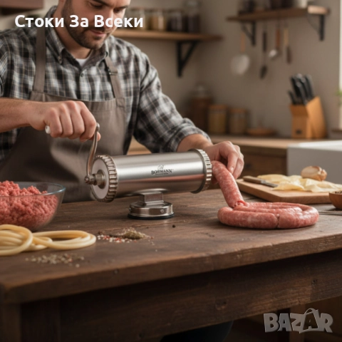 Пълначка за колбаси Bohmann BH 02-750 за домашна употреба