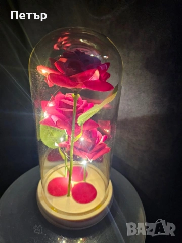 Светещи вечни рози , снимка 7 - Романтични подаръци - 53413721