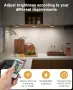 Комплект 6 акумулаторни LED лампи Clarynt със сензор за движение, снимка 5