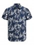 JACK & JONES Риза JORCRAYON AOP SHIRT SS LN, снимка 1