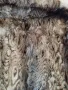 Продавам кожено макси палто с естествен къс косъм, снимка 3