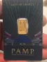 Златно кюлче PAMP "Lady of Liberty" , снимка 1