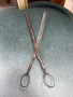 Стара кована ножица / абаджийска. №7828, снимка 5