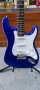 Електрическа китара цвят син металик, снимка 2
