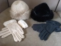 Страхотни пухкави шапки и ръкавици Подходящи за коледен подарък , снимка 13