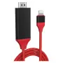 Кабел Lightning към HDMI 2M за iPhone/iPad 1080p конверторен кабел, снимка 1