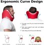 Ibboo-Travel-Neck-Pillow for -Airplane Supporting 360 Degrees 100% Pure Memory Foam Невероятна почив, снимка 2