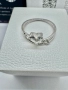 Сребърен пръстен с мойсанит (Диамант) 0.8 карата, снимка 8