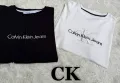 Памучни дамски тениски Ck Различни цветове , снимка 3
