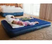 Надуваем матрак Intex Classic Downy, 137 х 191 х 25 см, Fiber-Tech, плюшен, PVC, син, снимка 2