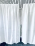 Две бели ленени (100%) пердета 2 броя, снимка 4