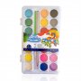 2375 Водни бои за рисуване с четка и графитен молив, 21 цвята