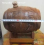 Буренца със стойка, стойки, различни: Дървено буре с медни обръчи и стойка, снимка 16