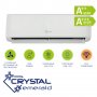 Инверторен климатик Crystal Emerald 35H-UW, снимка 1 - Климатици - 38777991