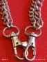 Синджир с карабинери аксесоар за портфейл, чанта, джобен часовник 51891, снимка 2