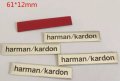 Алуминиеви емблеми за тонколони ’’Harman/Kardon’’ - 61 мм./ 12 мм.