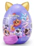 Яйце изненада -плюшена играчка RAINBOCORNS Kittycorn с лилава / бяла / синя / опашка/ 10+ изненади, снимка 3