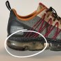 Ремонт на маратонки Nike Vapormax със спукани системи, снимка 6