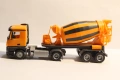 HERPA H0 1/87 MERCEDES ANTOS МИКСЕР БЕТОНОВОЗ МОДЕЛ КАМИОН, снимка 1
