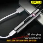 Плазмена запалка с двойна дъга и USB зареждане - КОД 113-1, снимка 5