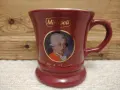 Чаша "Mozart" – Mirabell Austria (Дълбок бордо/червен цвят), снимка 2