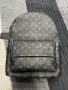 Черна кожена раница на LOUIS VUITTON, снимка 1