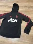 2017-18 Manchester United adidas 1/4 Zip hoody мъжки суичър S, снимка 6