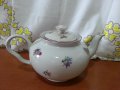 Стар български порцелан сип чайник, снимка 4