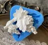 2 чепки грозде чепка грозде на асма силиконов молд форма фондан шоколад гипс декор, снимка 1