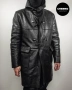 Мъжко дълго шерпа яке • палто тип дъфъл от изкуствена кожа CINQUE Faux Leather Dufflecoat - L , снимка 3