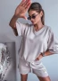 Дамски летен комплект / блуза + шорти, снимка 1