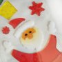 4155 Силиконов коледен стикер за прозорец Дядо Коледа, снимка 5