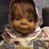 Реалистична  ретро целулоидна кукла, снимка 5 - Кукли - 38947882