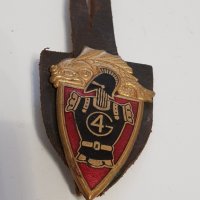Пожарникарска френска значка, снимка 1 - Антикварни и старинни предмети - 33944538